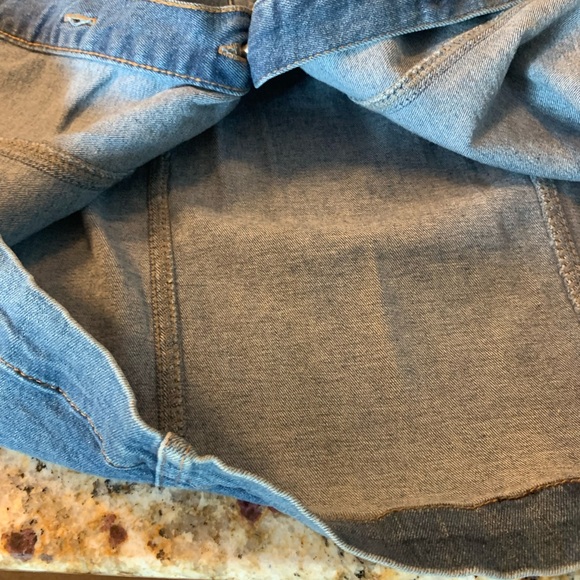 NWT Jean button down dress long sleeves Primark Sz 6 - Picture 11 of 13